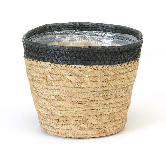 Basket- Soft Plastic Lined Black Top Rim-BBL