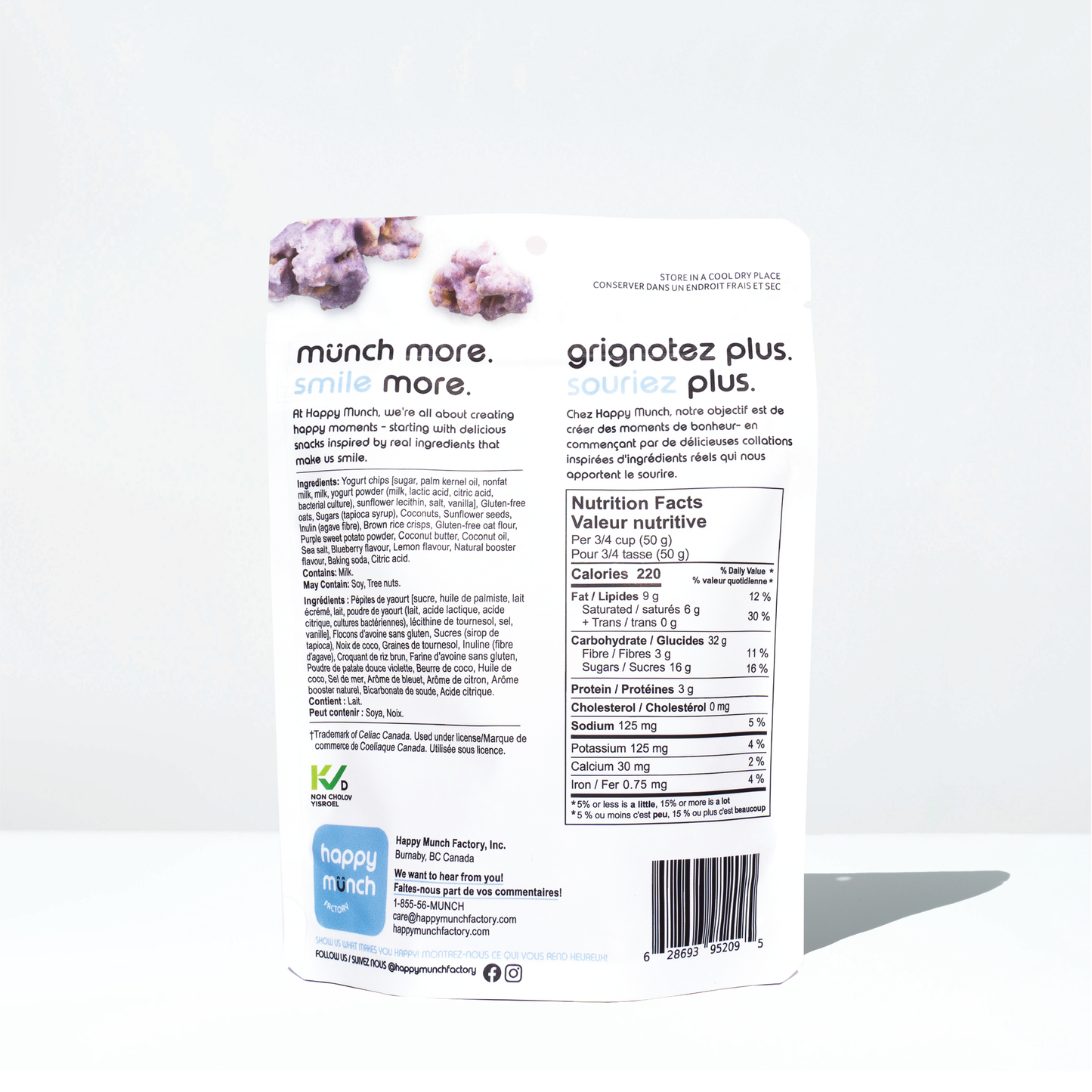 Blueberry Bliss - Yogurt Cluster (100g)