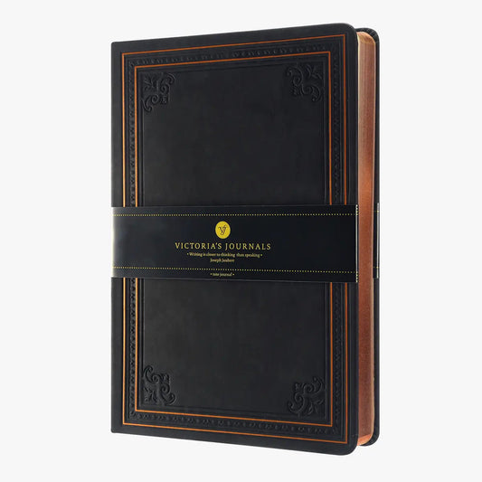 Journal Classic Style Black-Victoria's Journals