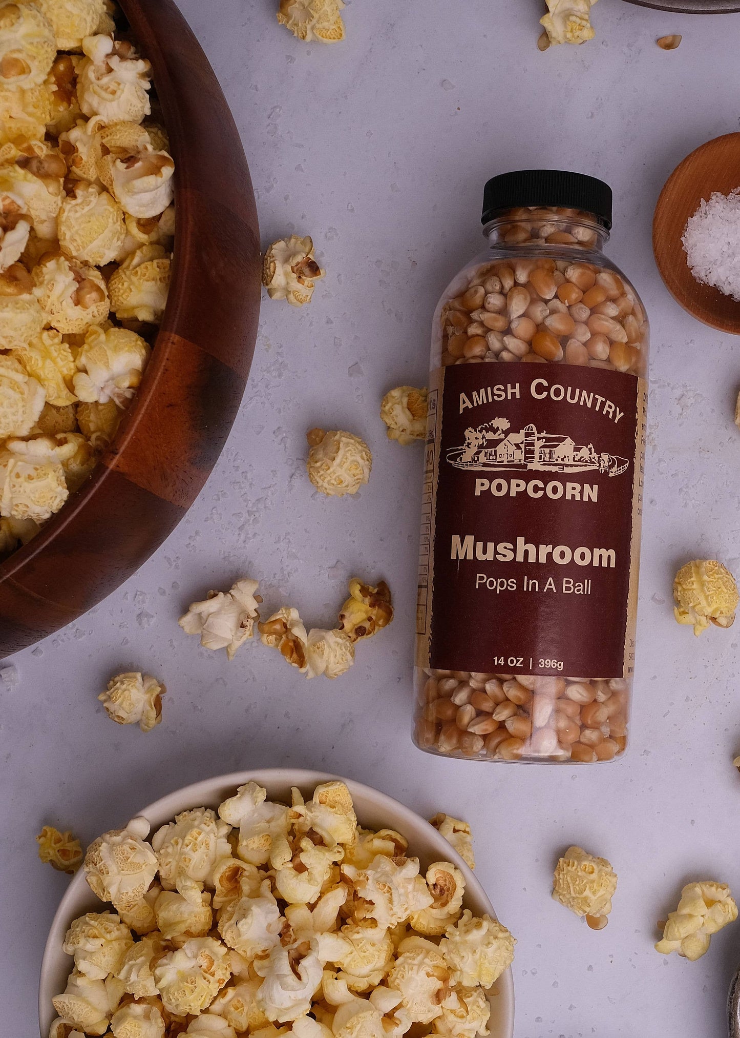 14oz Bottle of Mushroom Popcorn