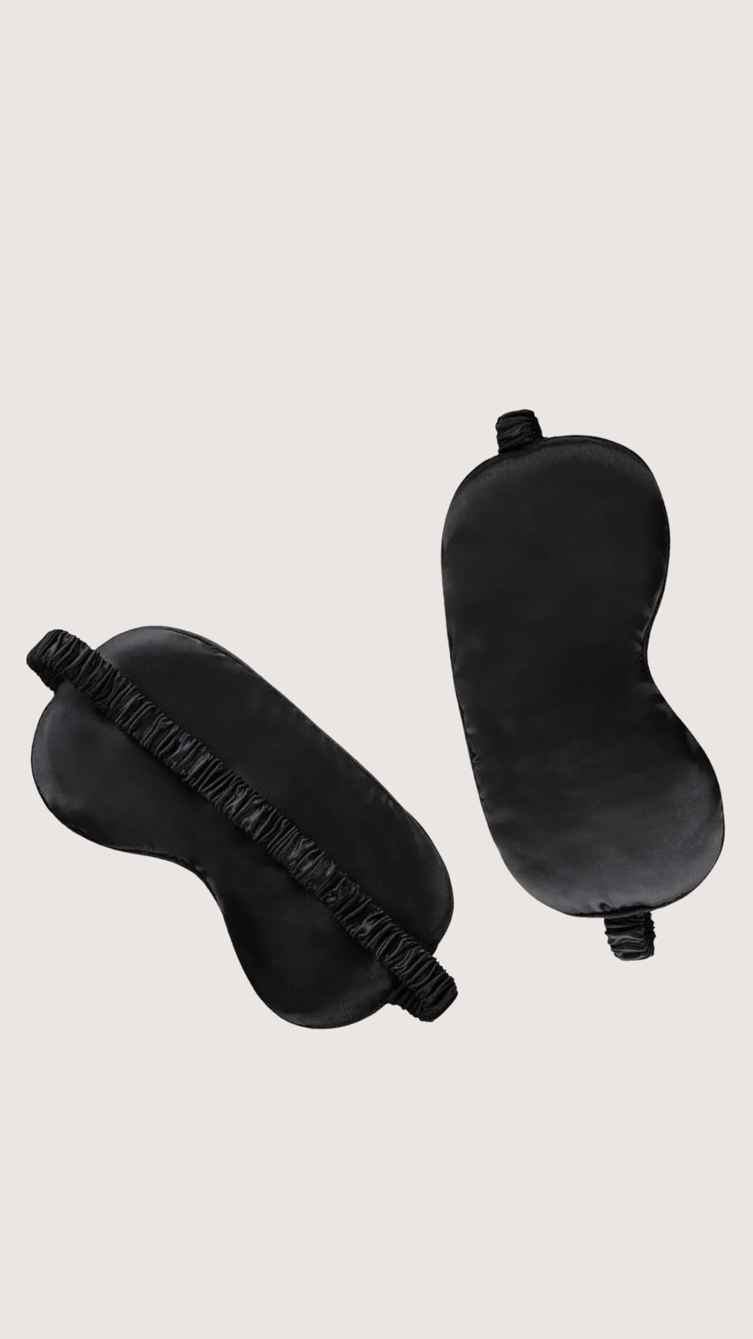 Silk Sleep Mask *Black 100% Organic 