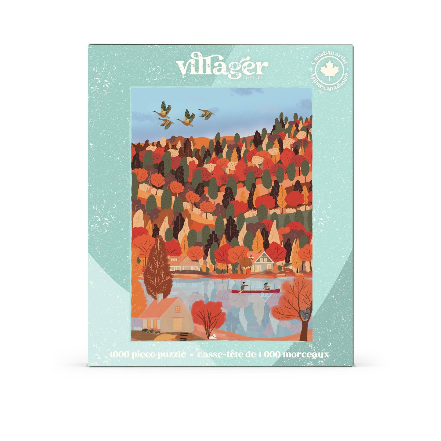 Changing Seasons | 1000-Piece Puzzle | Designed in Canada