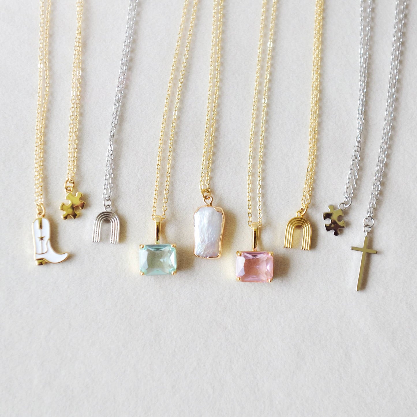 Kataleya Cowboy Boot Necklace 