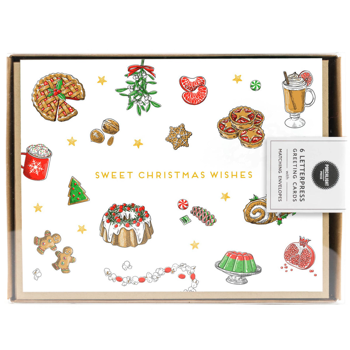 Sweet Treats Wishes Holiday Card