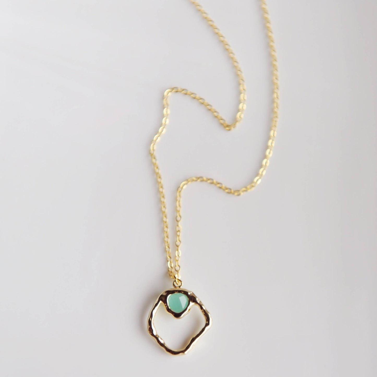Jayla 18" Gold Plated Pendant Necklace