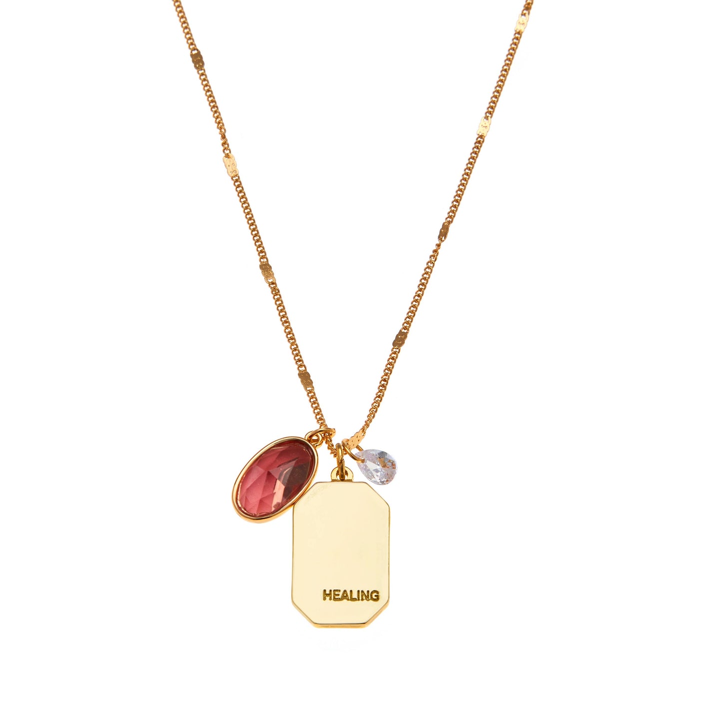 October Birthstone Necklace