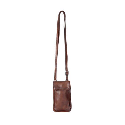 Leather Phone Bag Elk - Brown GW6839BRN