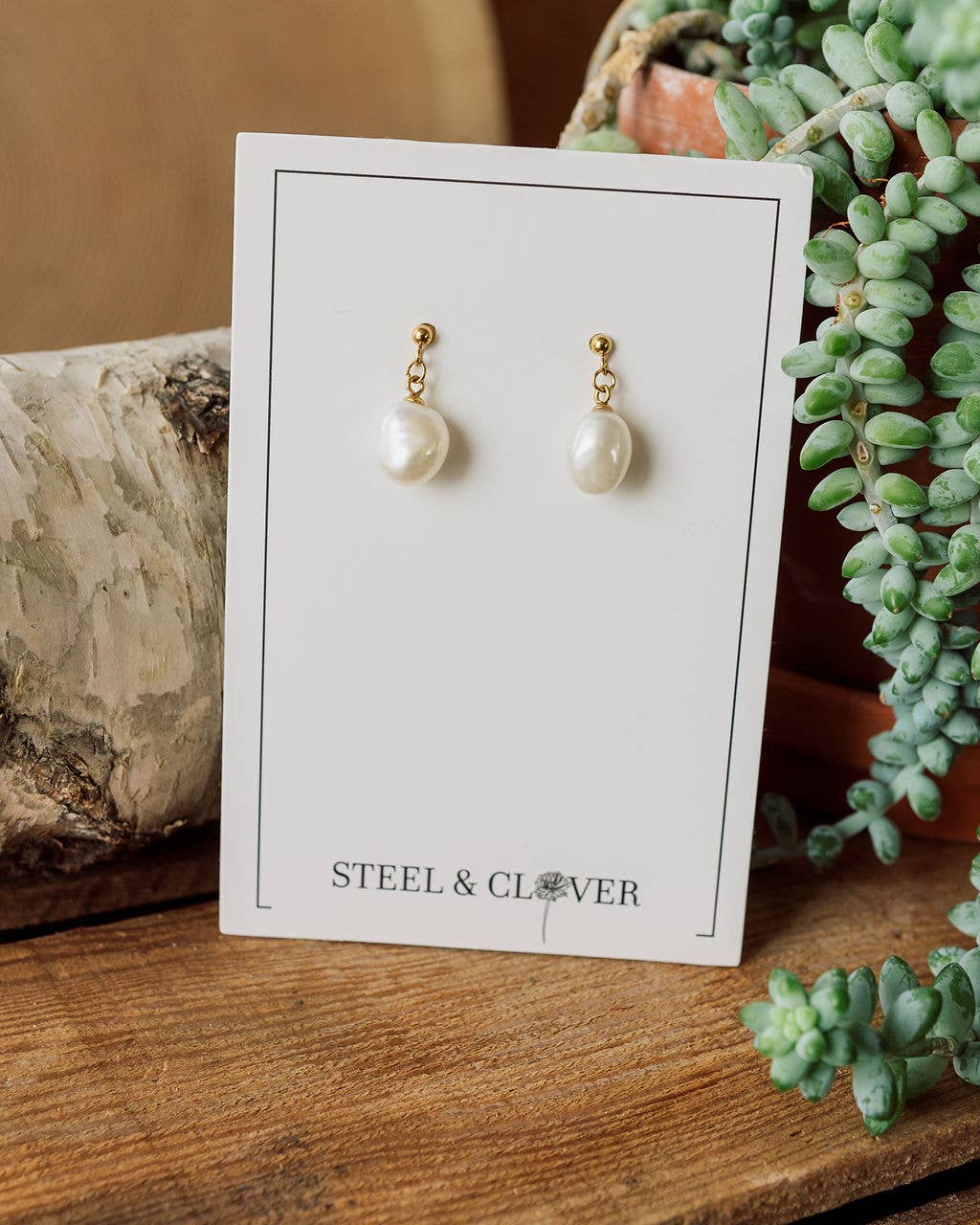 Pearl Drop Earrings