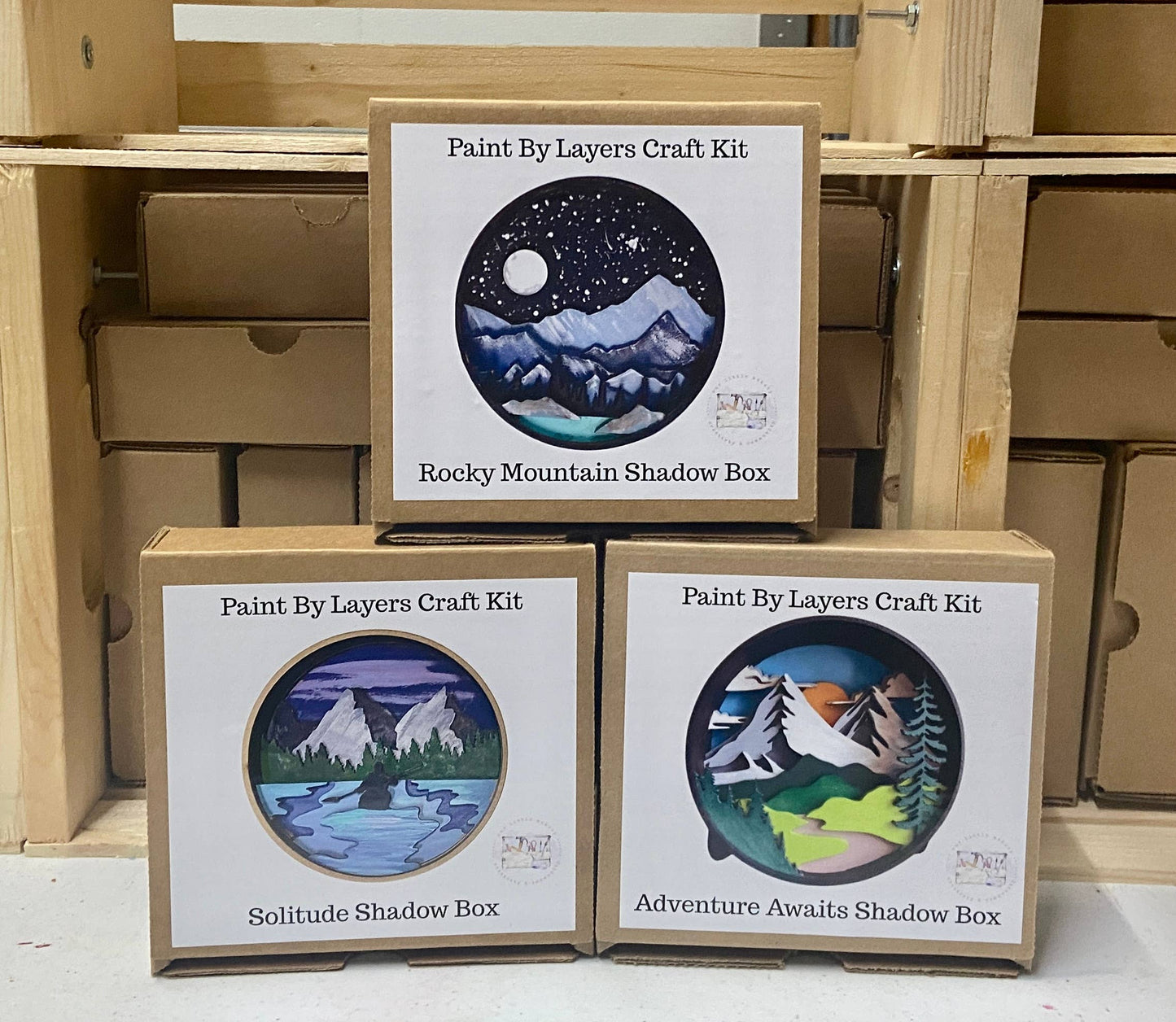 Beneath the Blue Shadow Box Kit