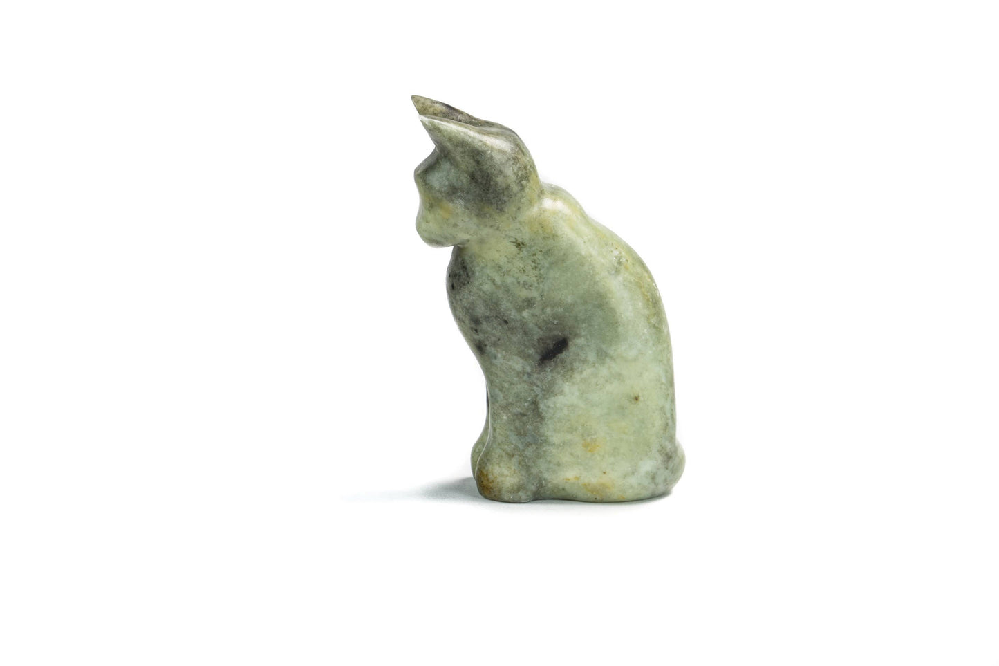 Cat Soapstone Carving Kit