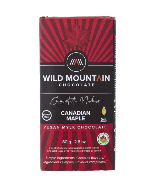 Canadian Maple Chocolate Bar