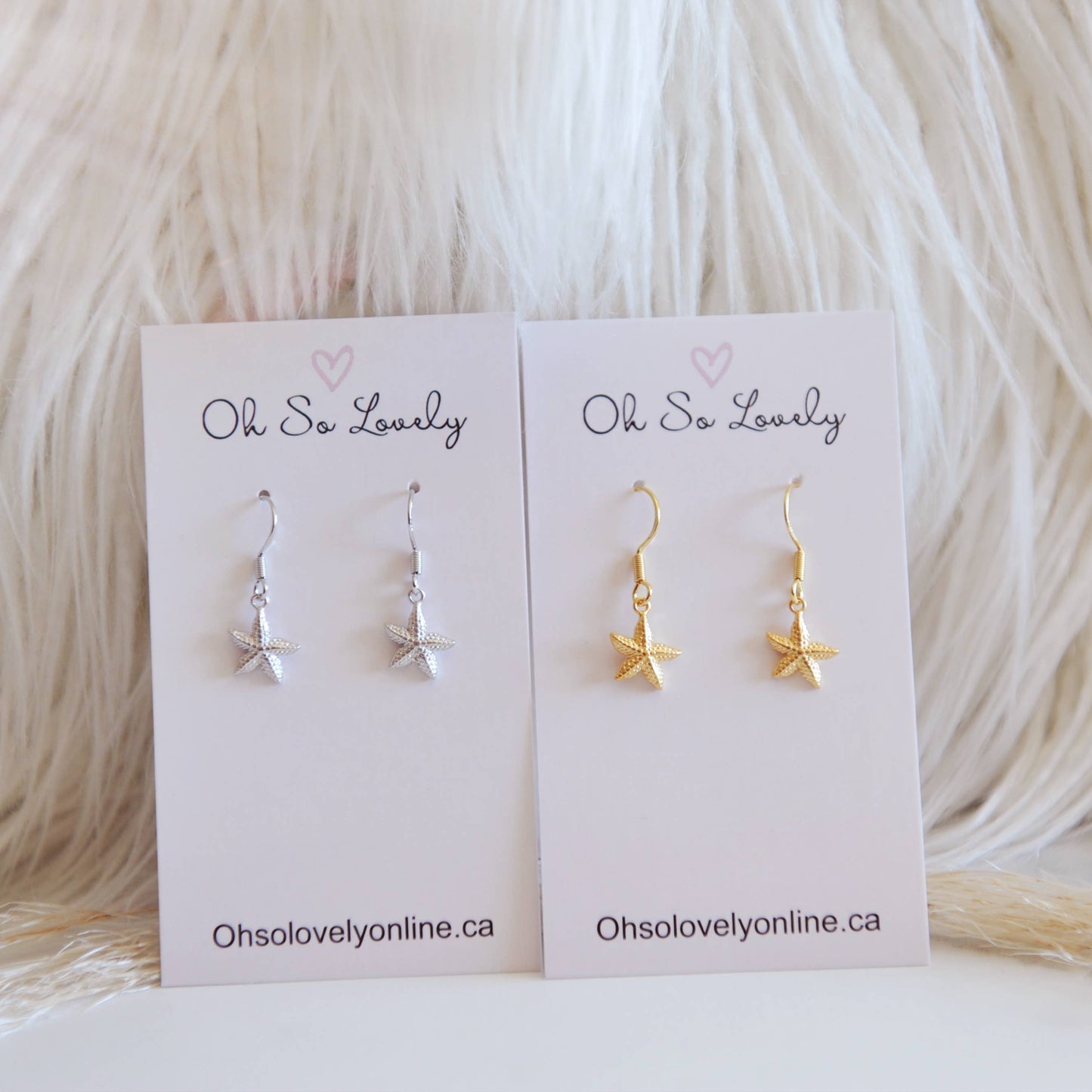 Starfish earrings