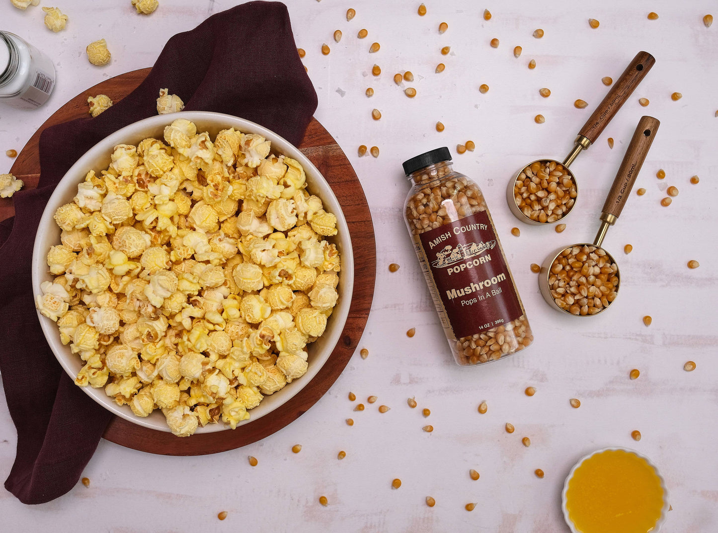 14oz Bottle of Mushroom Popcorn