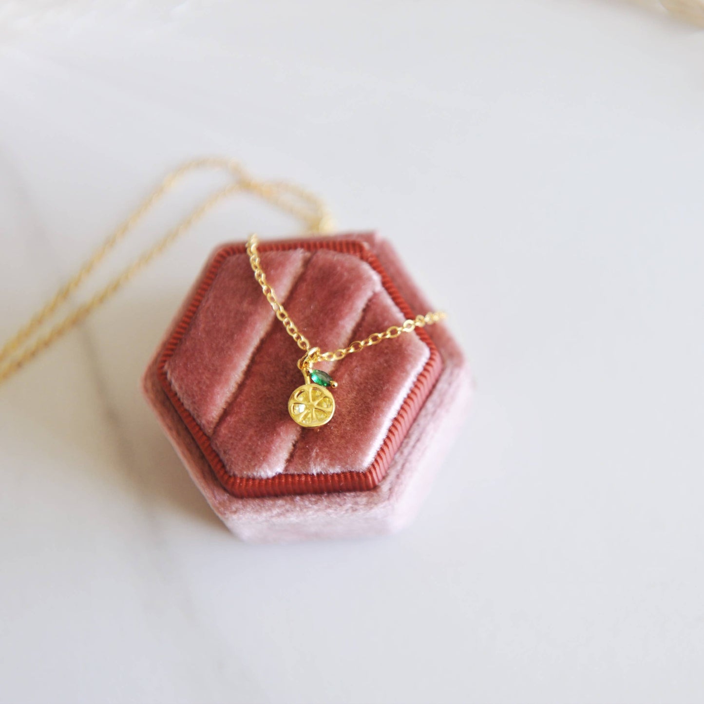 Lemon Drop necklace