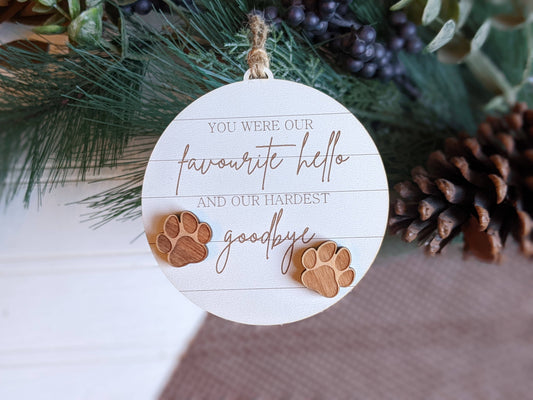 Pet Memorial Ornament