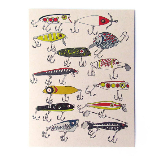 Fishing Lures Card