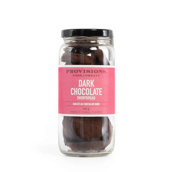 Dark Chocolate Short Bread Jar