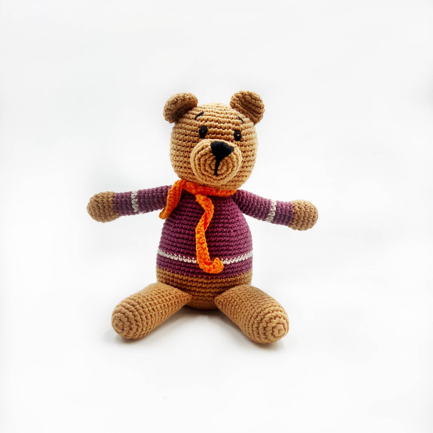Handcrafted Velvety Boho Teddy Bears – Teal, Blue & Purple