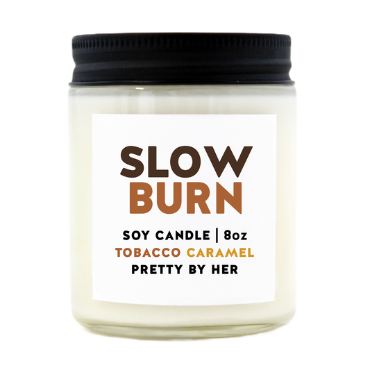 Slow Burn Book Candle