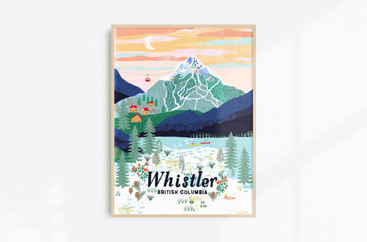 Whistler Art Print