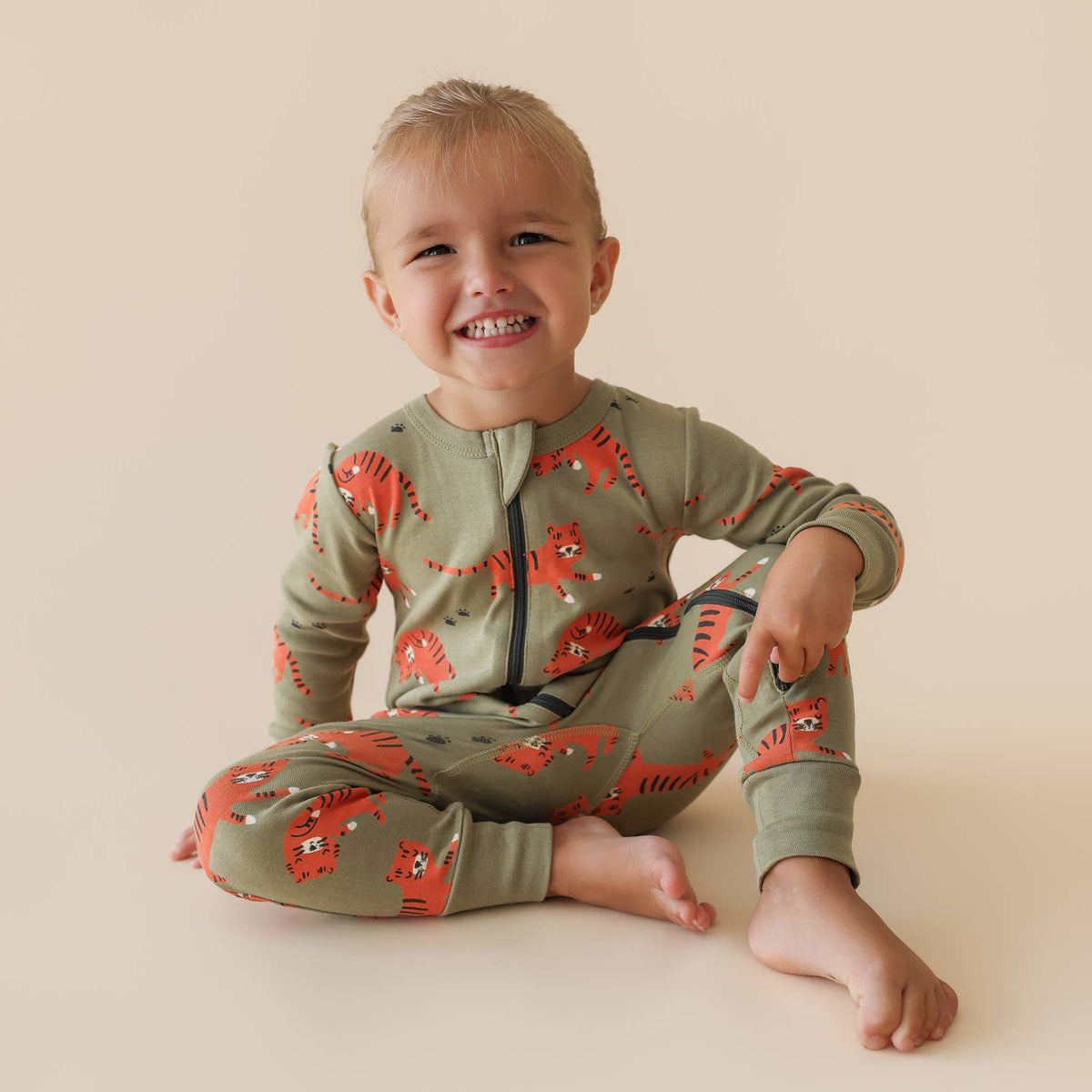 Baby Romper 2 way zipper