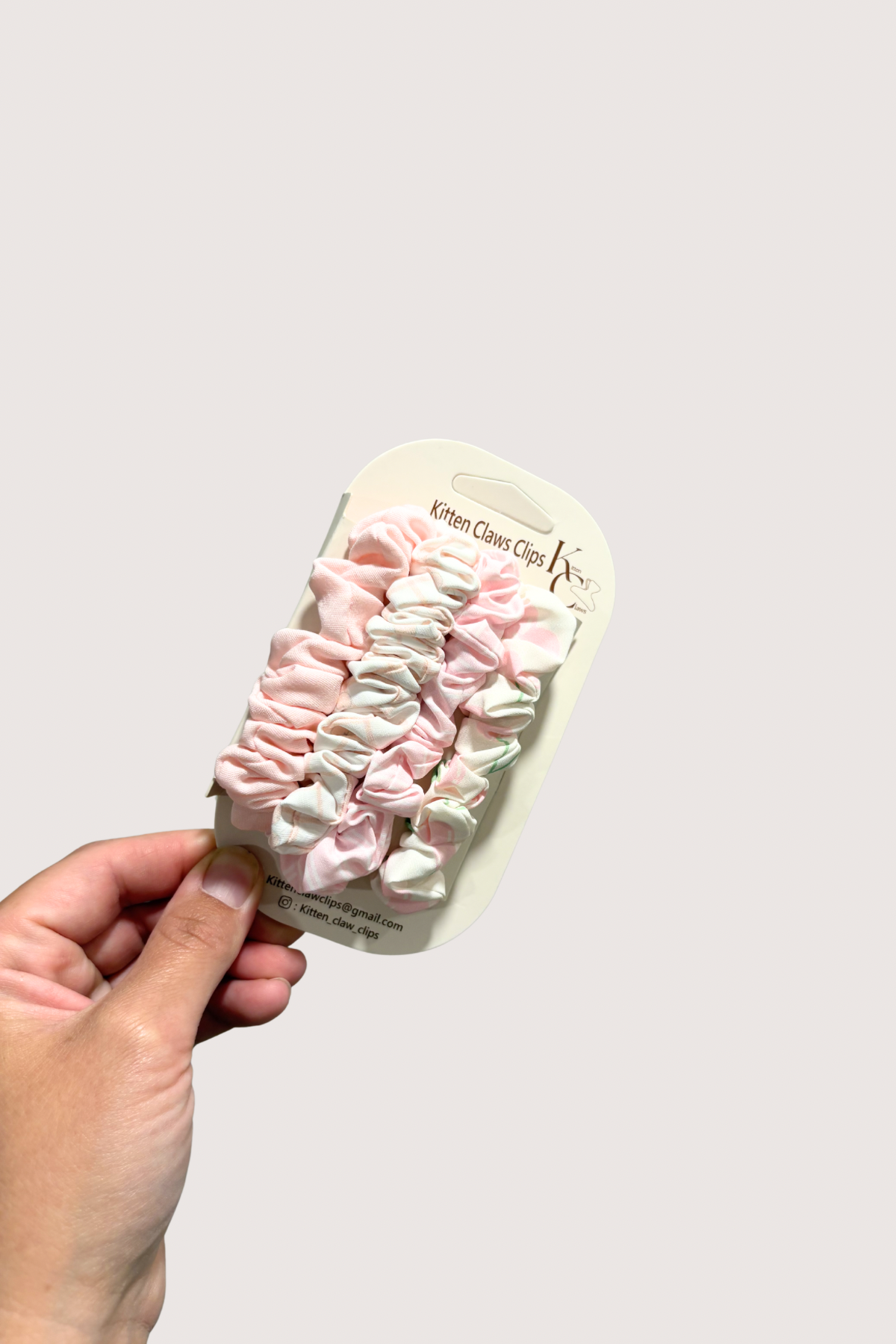 Rouched Mini Hair Scrunchies