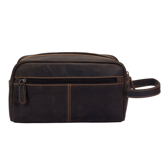 Leather Banff Toiletry Bag