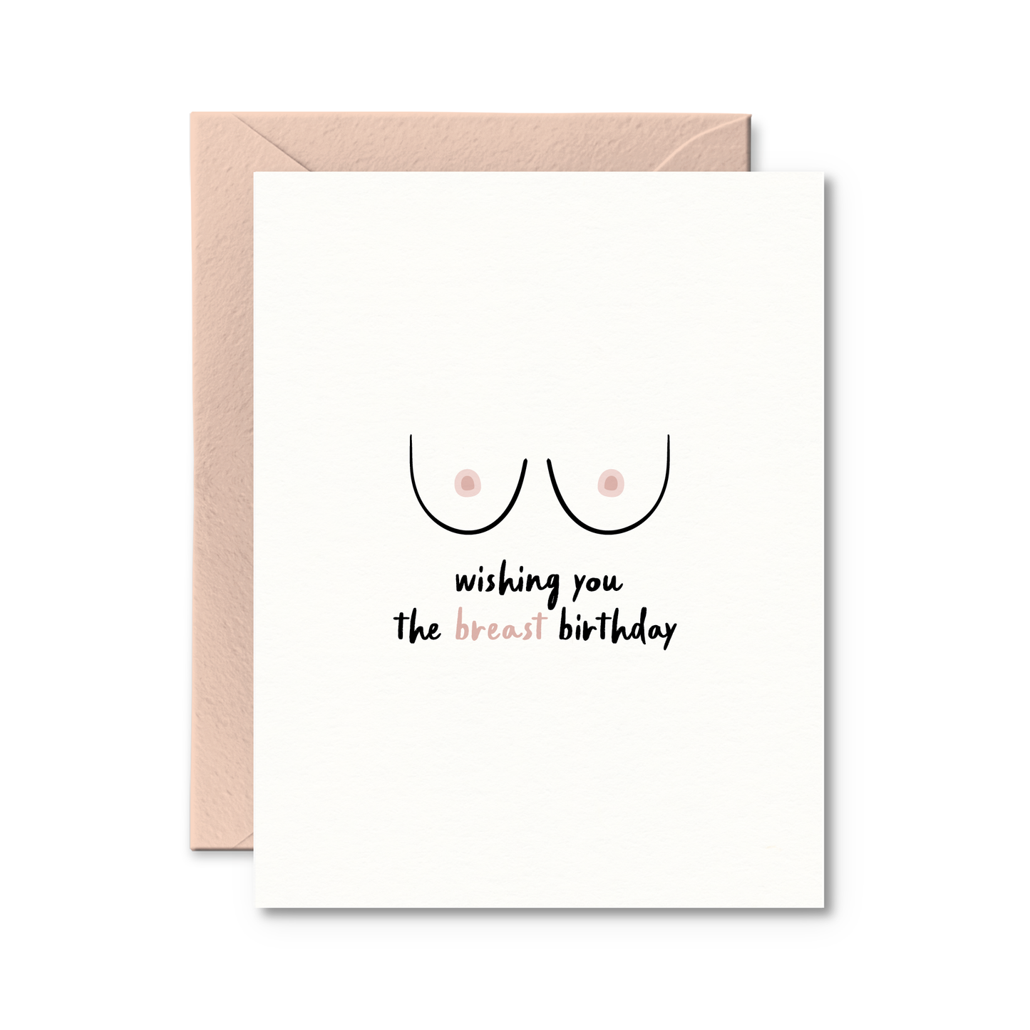 Breast Birthday Card | Funny Birthday Card