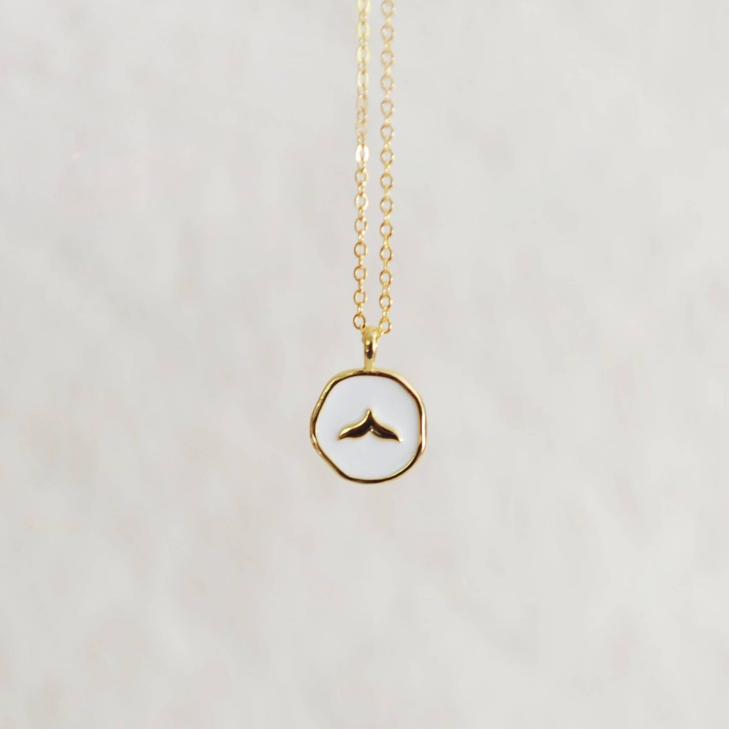 Nell Whale Tail Necklace 