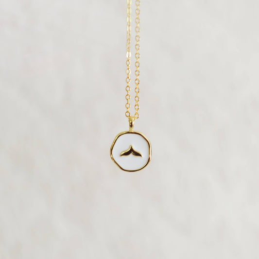 Nell Whale Tail Necklace 