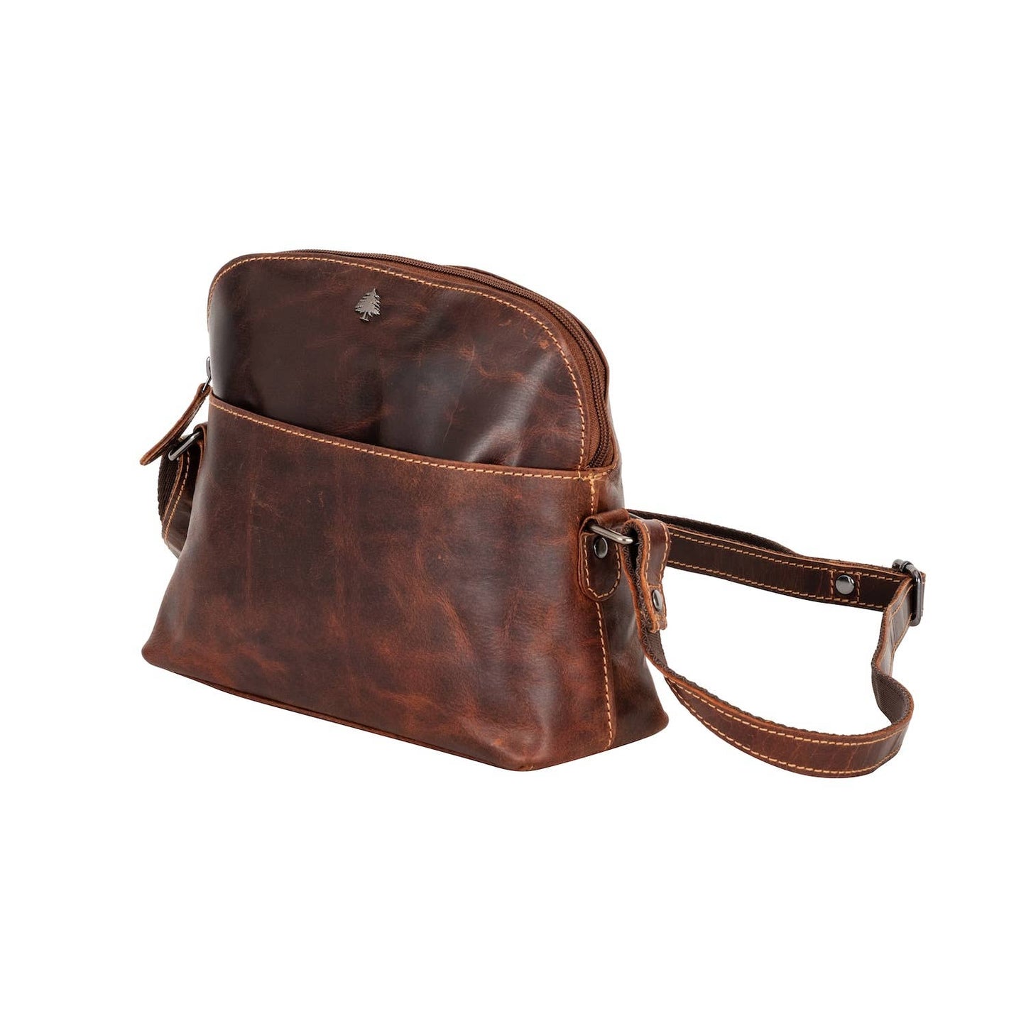 Leather Shoulder Bag - Honey