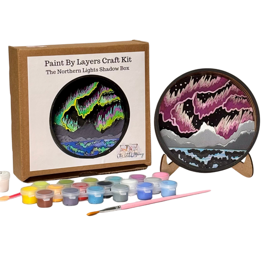 Northern Lights Shadow Box Kit