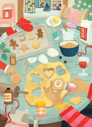 Holiday Baking | 500-Piece Puzzle | Designed in Canada