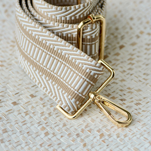 Cream Bag Strap