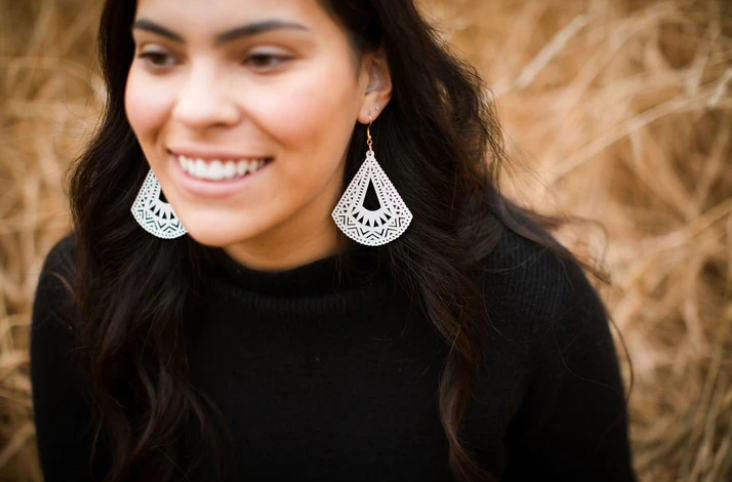 Boho Wooden Earrings