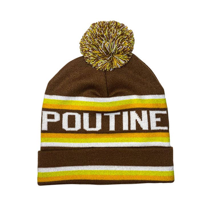 POUTINE Knitted Cuffed Tuque