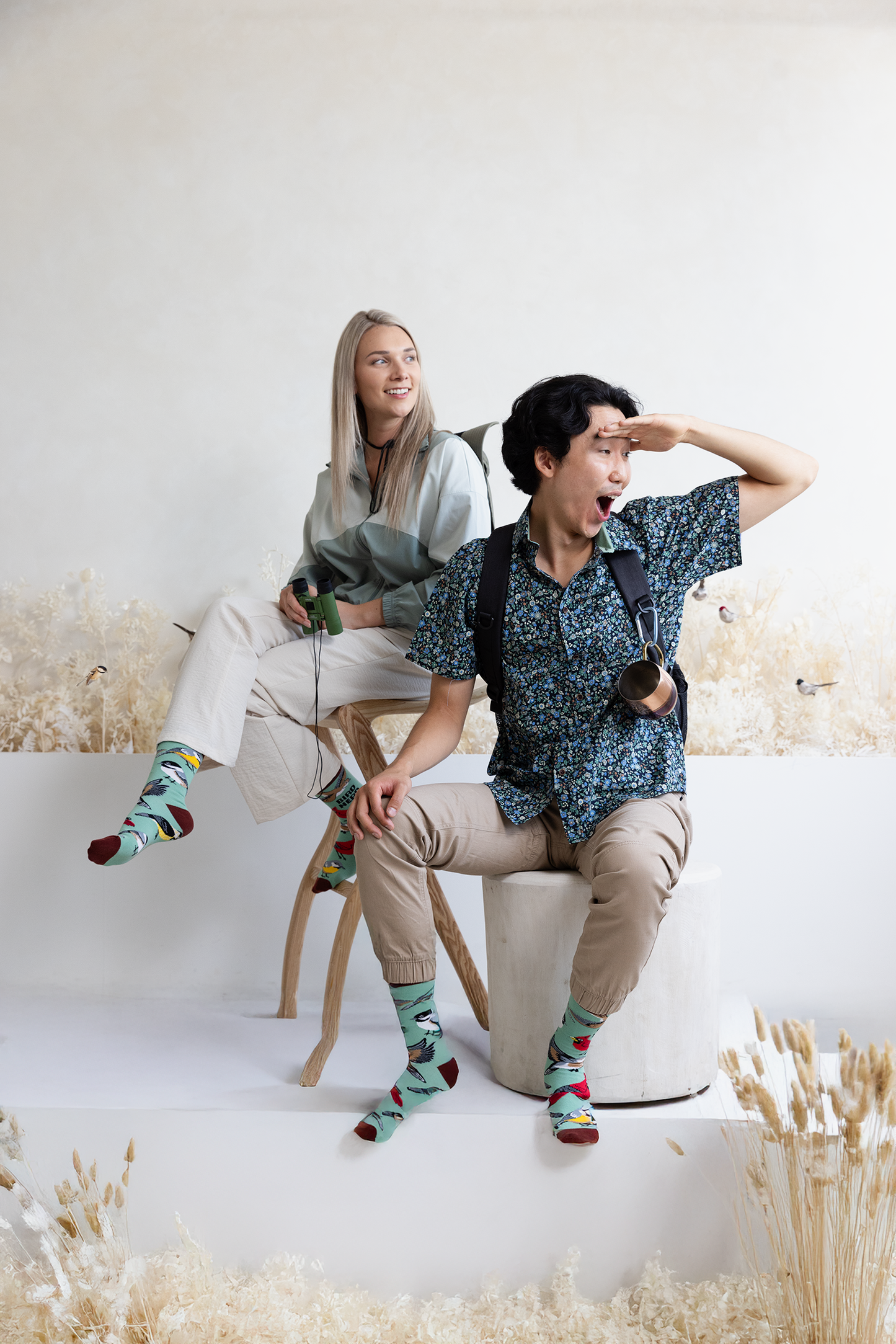 Bird Nerd Socks - S/M (Women)