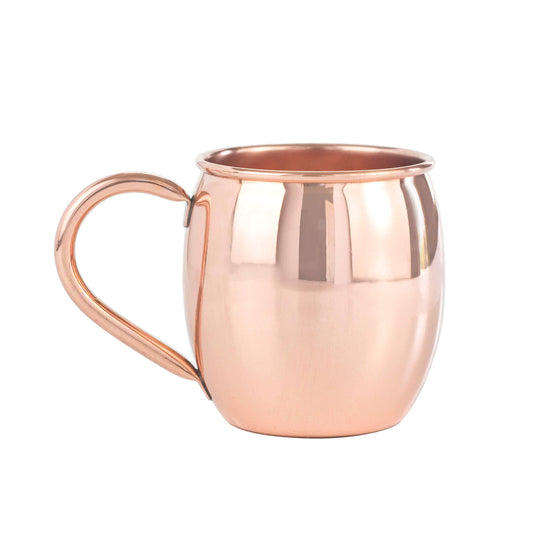 Barrel Smooth: 16oz Solid Copper Moscow Mule Mug