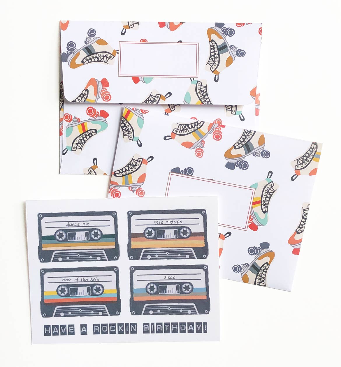 Rockin' Birthday Card - Blank, Eco-Friendly, A2 Size