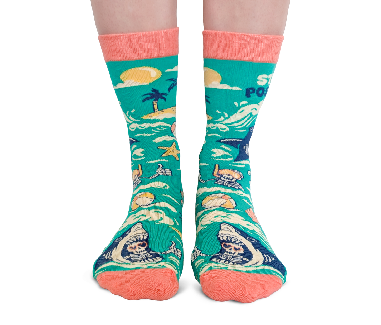 Stay Positive Socks - S/M (Women)