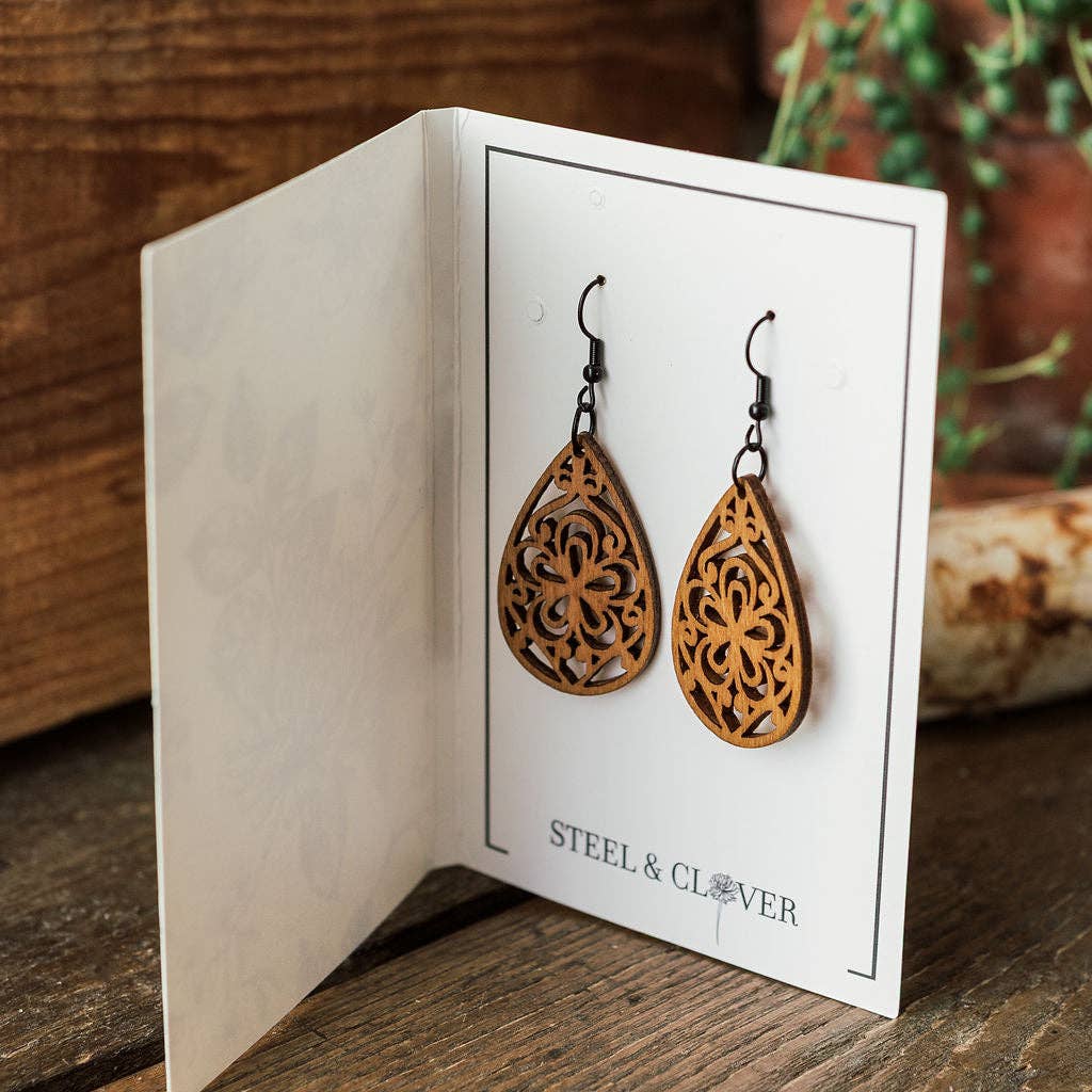 Floral Gift Jewelry Card