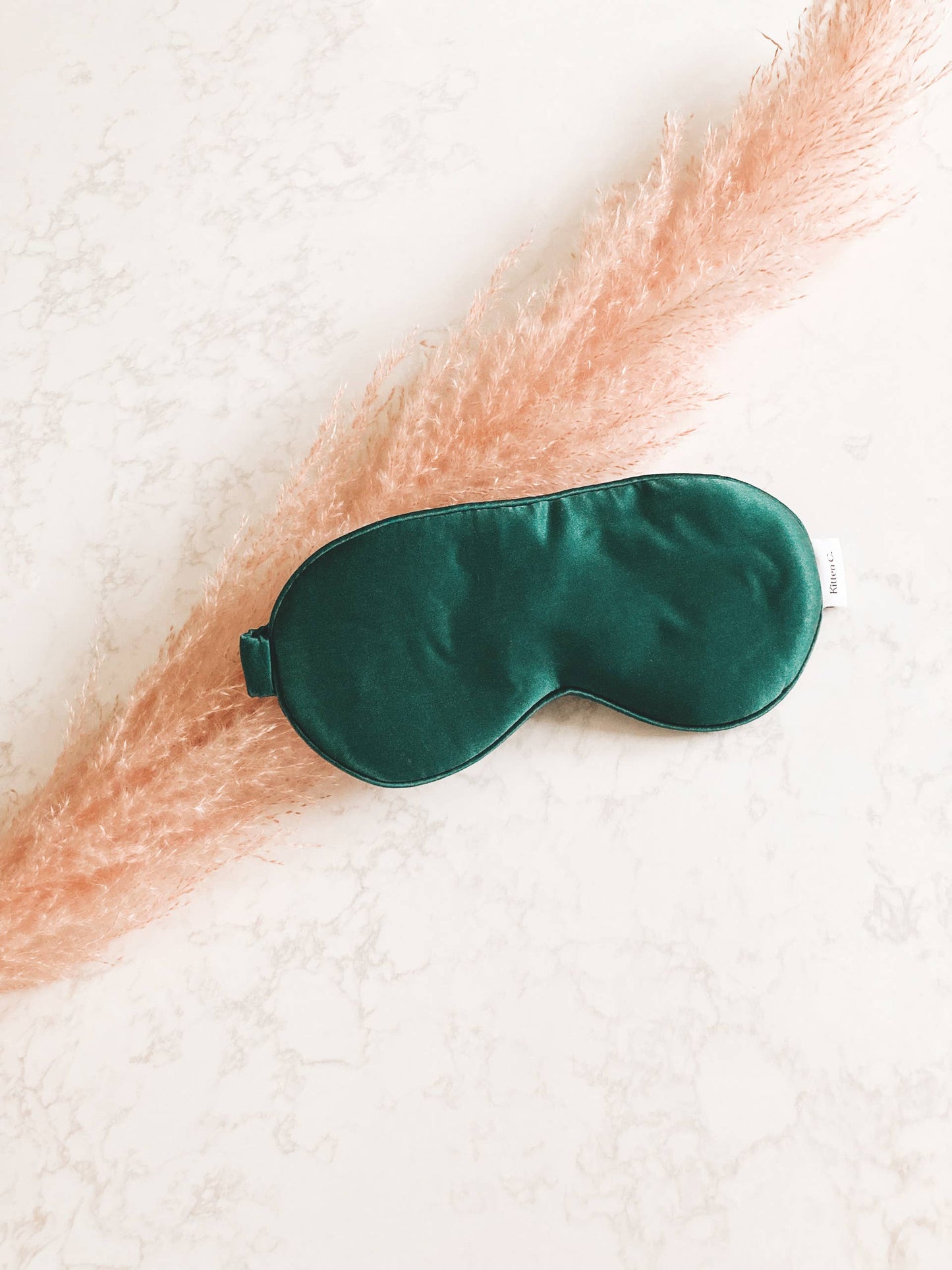 Silk Sleep Mask *Deep Teal 100% Organic