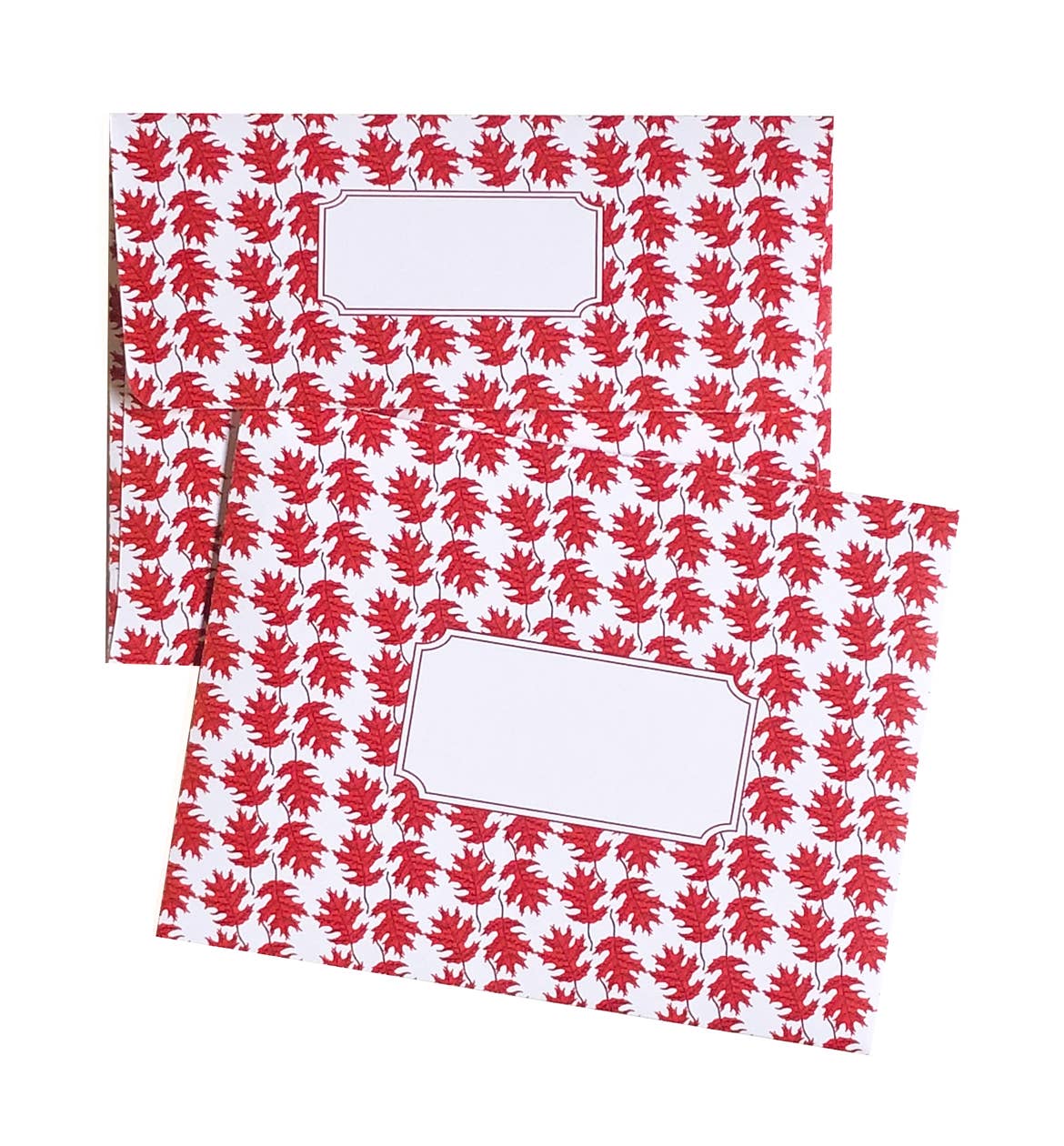 Algonquin Red Canoe Greeting Card – Nature Inspired Design