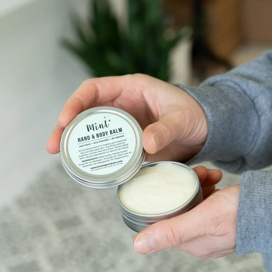 Hand and Body Balm- mint cleaning