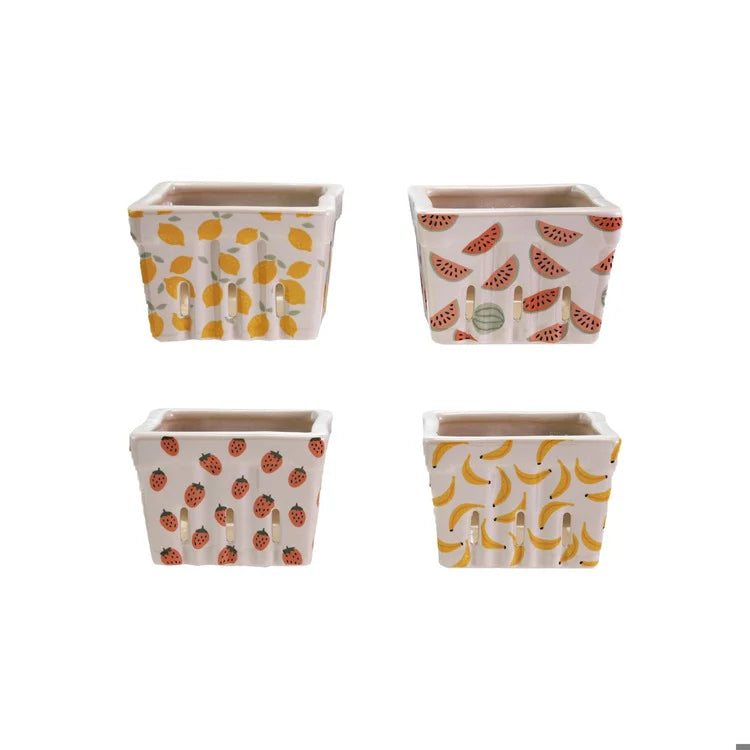 Berry Basket Stoneware 4 styles