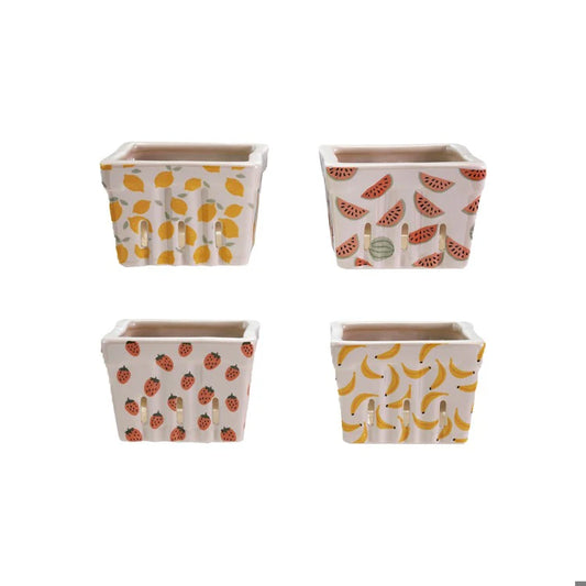 Berry Basket Stoneware 4 styles