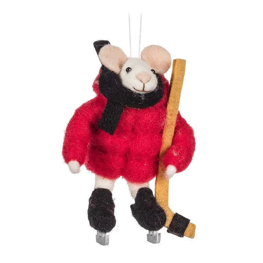 Mouse Hockey Player