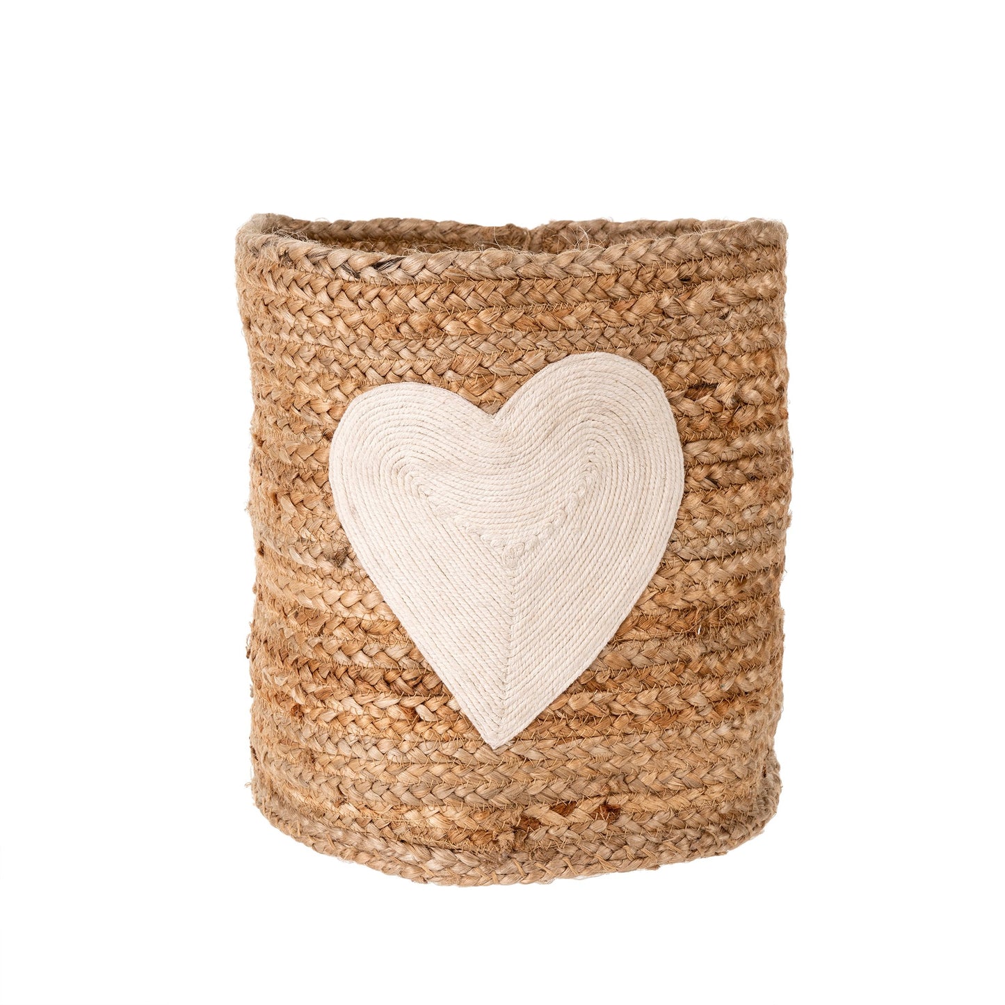 Heart Jute Basket-indaba