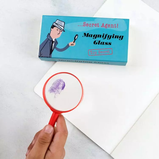 Secret Ageent Magnifying Glass- Top Secret