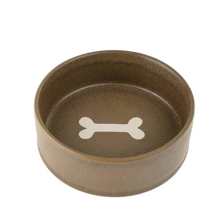 Pottery Pet Bowl Small